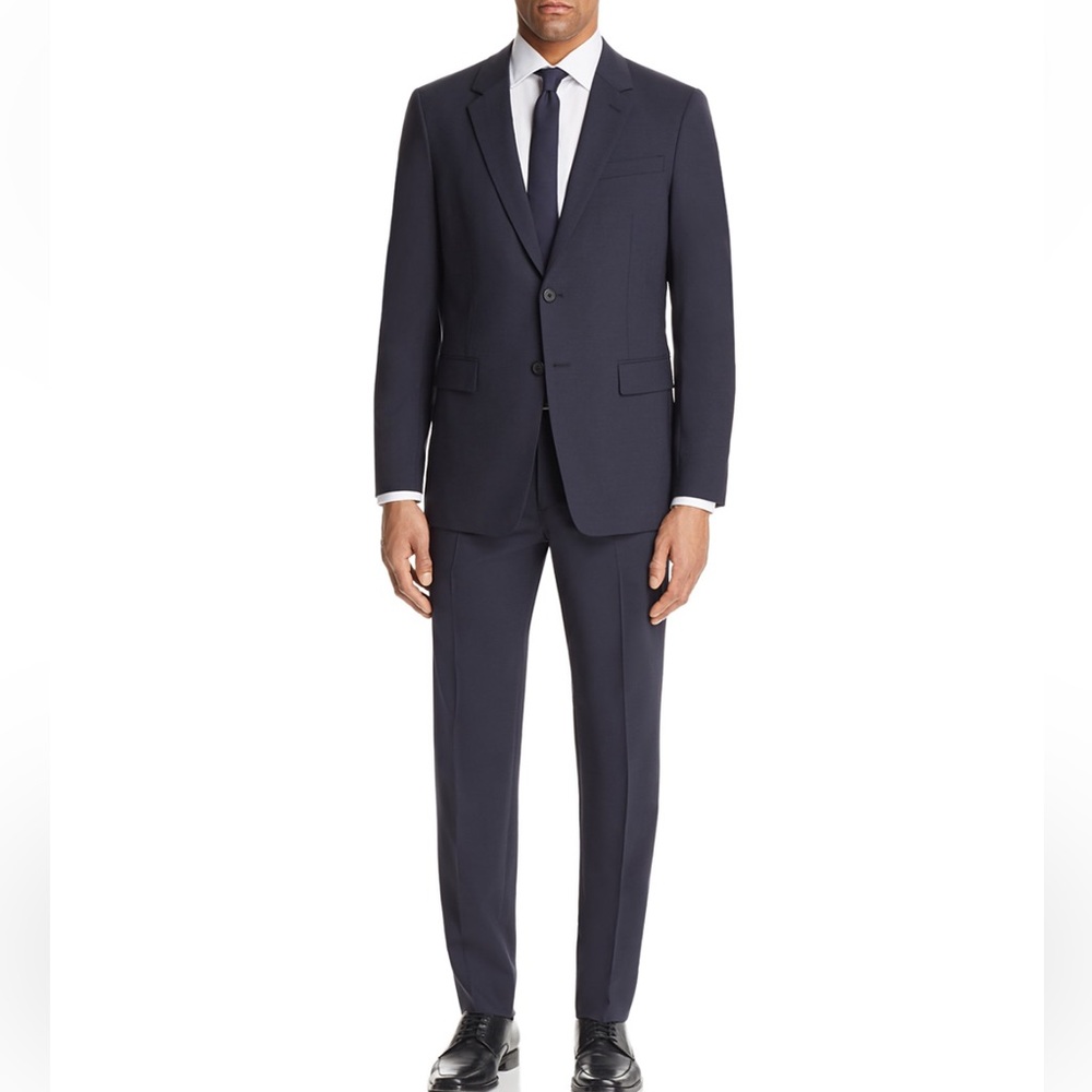 Theory Navy Men's Sport Coat and Suit Pants -  Jacket - 42R pants: 34w 32L